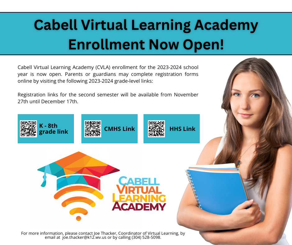  CVLA Enrollment Flyer